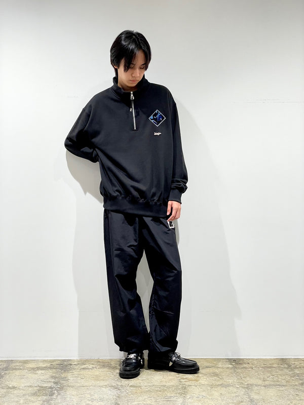 Half zip sweatshirt