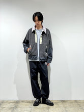 Wool jersey blouson