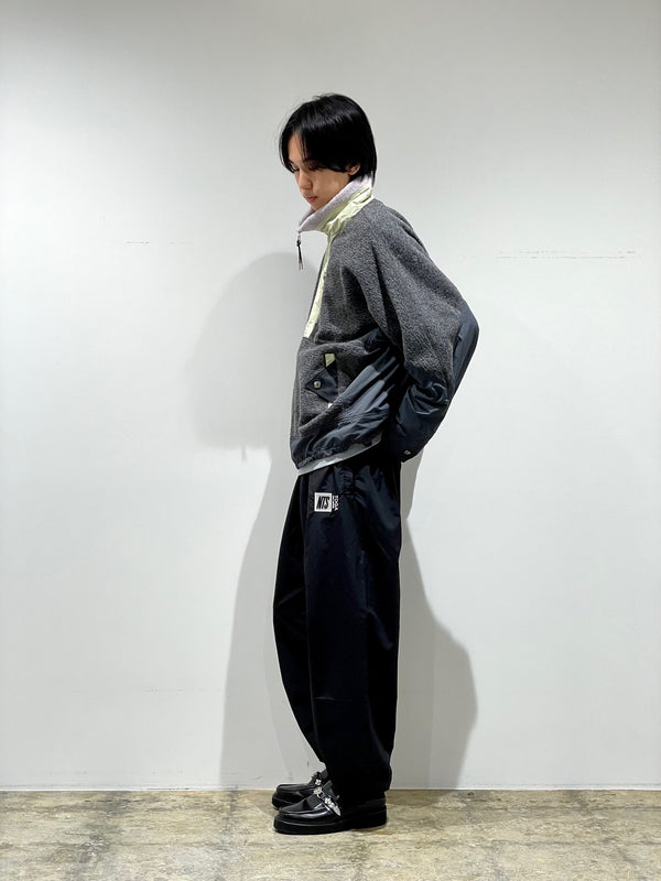 Wool jersey blouson