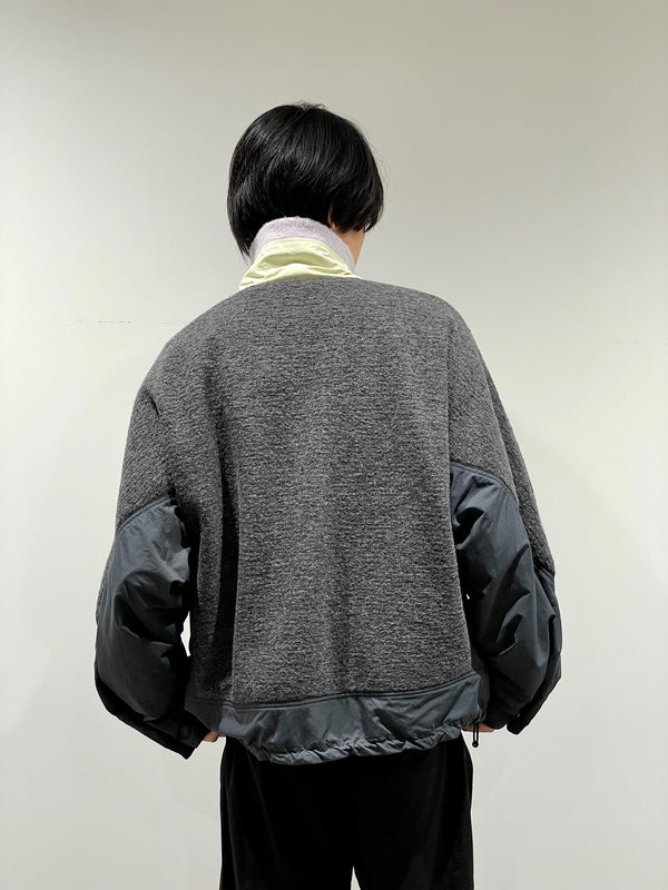 Wool jersey blouson