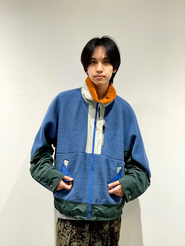 Wool jersey blouson