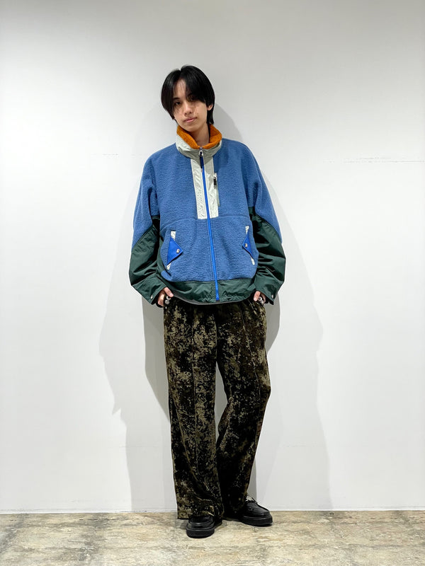 Wool jersey blouson