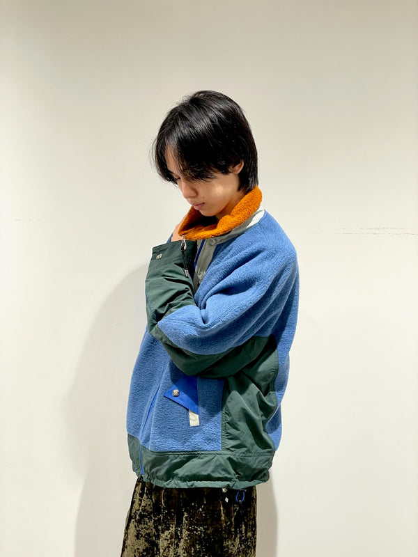 Wool jersey blouson