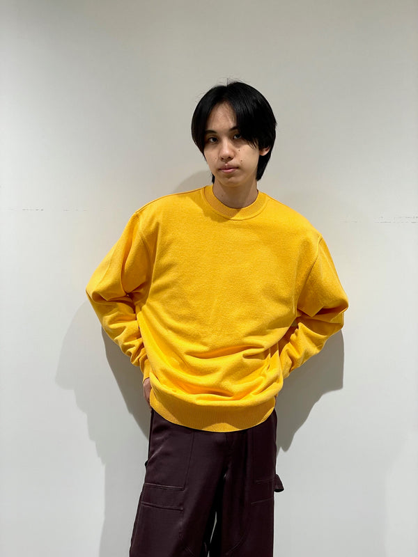 WAVE COTTON KNIT PULLOVER