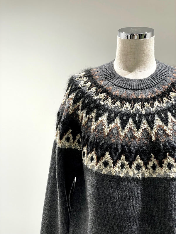 交編 NORDIC KNIT PULLOVER