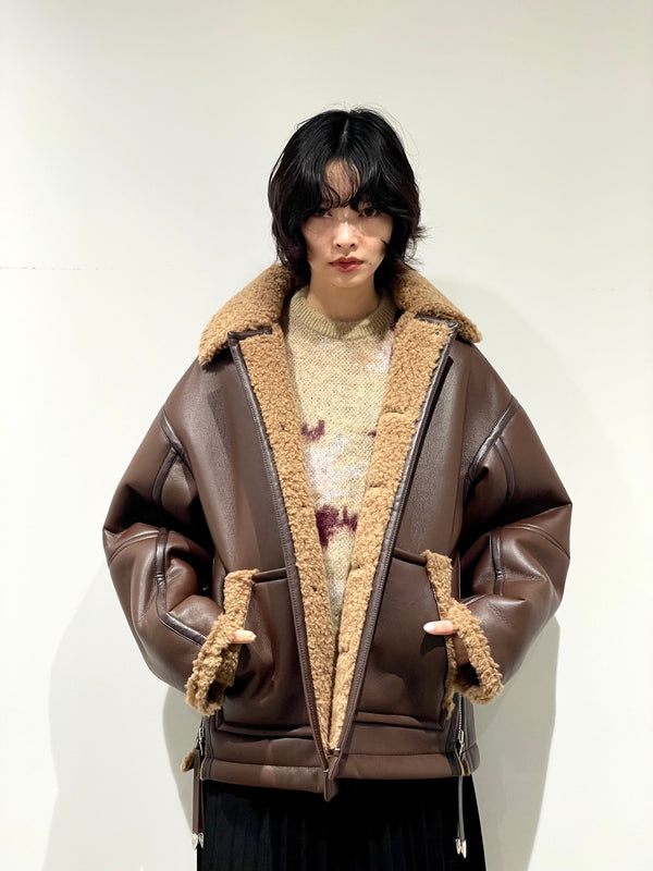Boa bonding blouson