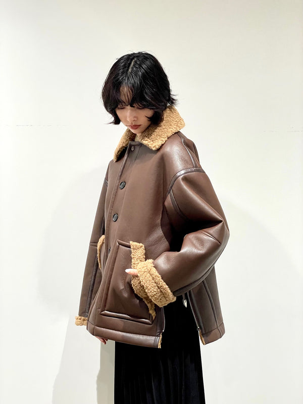 Boa bonding blouson