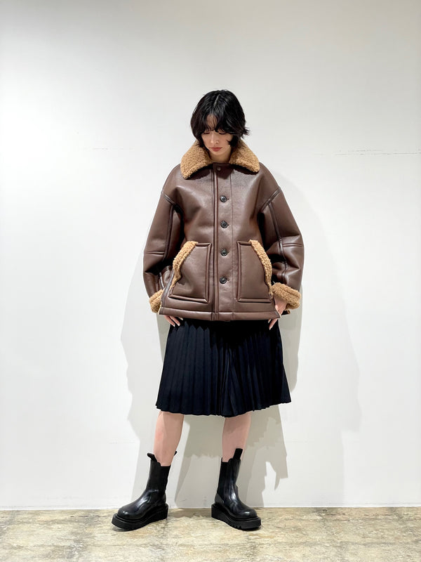 Boa bonding blouson