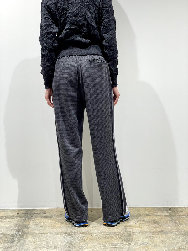 KNIT SIDELINE HOUNDSTOOTH TRACK PANTS