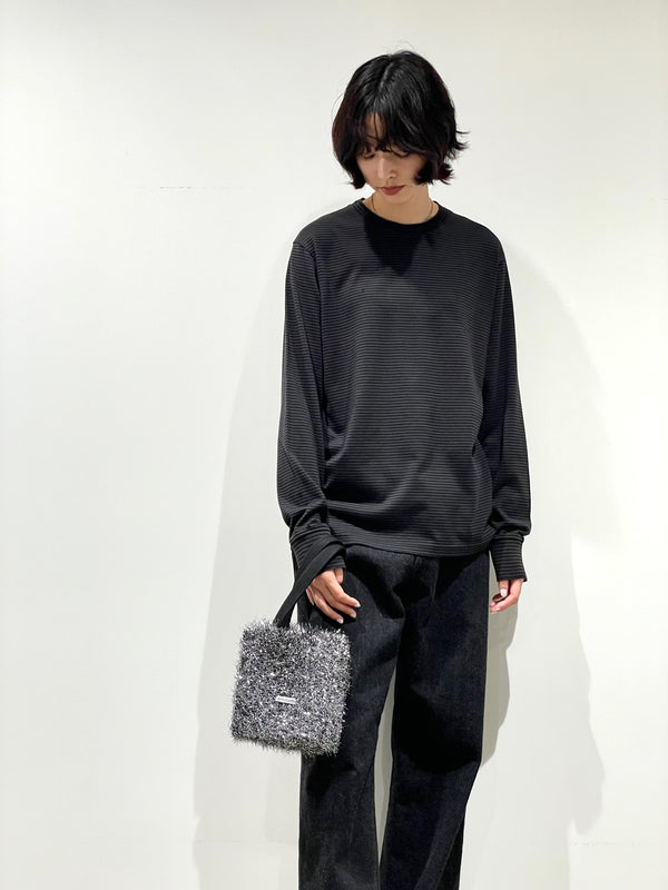 GLITTER SHAGGY SMALL BAG