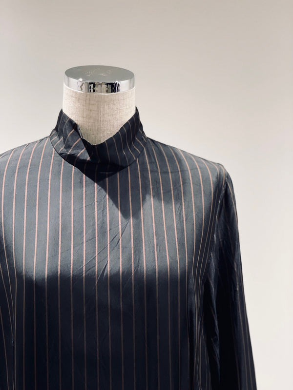 Cupra stripe dress