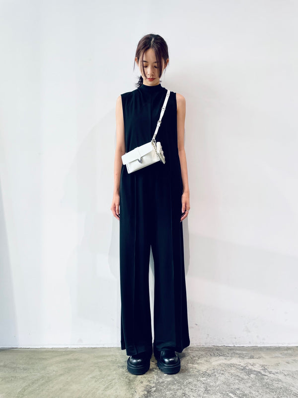 Smooth jersey jumpsuit