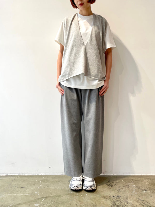 ２Way Pants Two Tuck Wide