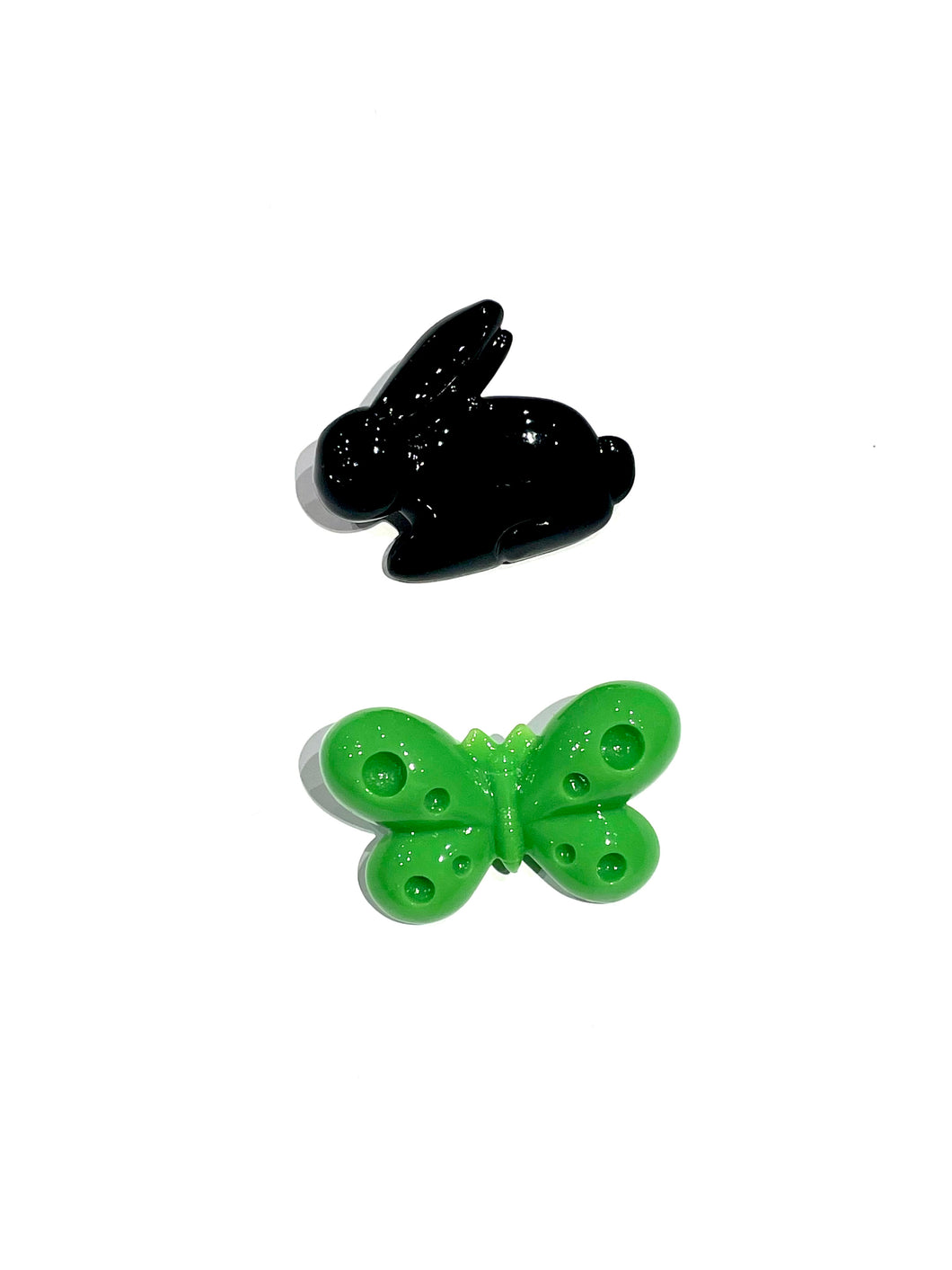 Rabbit & Butterfly pin set