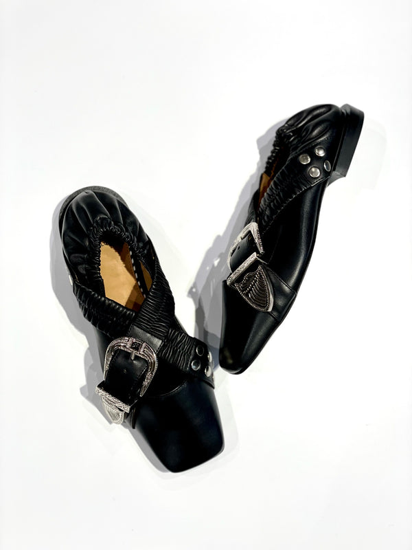 Cross strap ballet（WOMENS）