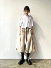 画像をギャラリービューアに読み込む, Cotton jersey zip T-shirt

