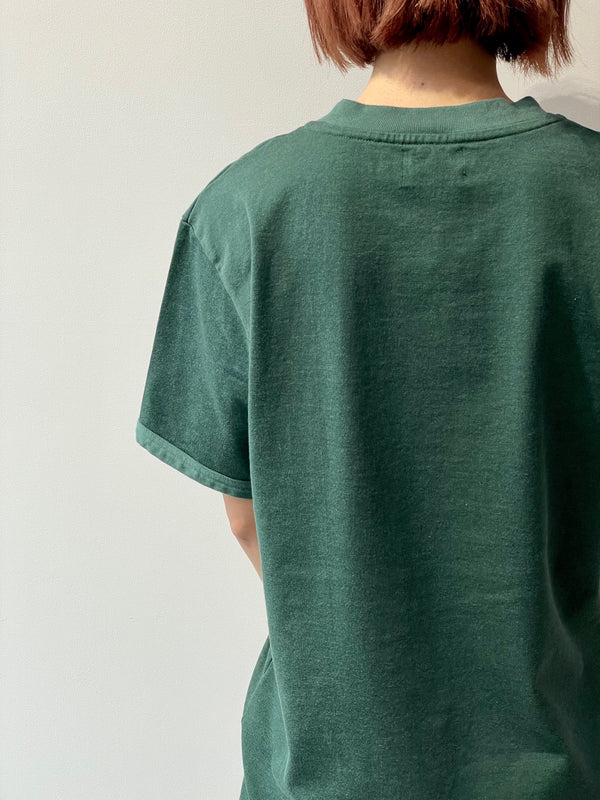 GARMENT DYED RINGER T-SHIRT