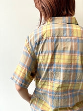 画像をギャラリービューアに読み込む, Madras Shirt Square S/S
