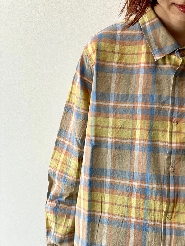 Madras Shirt Square