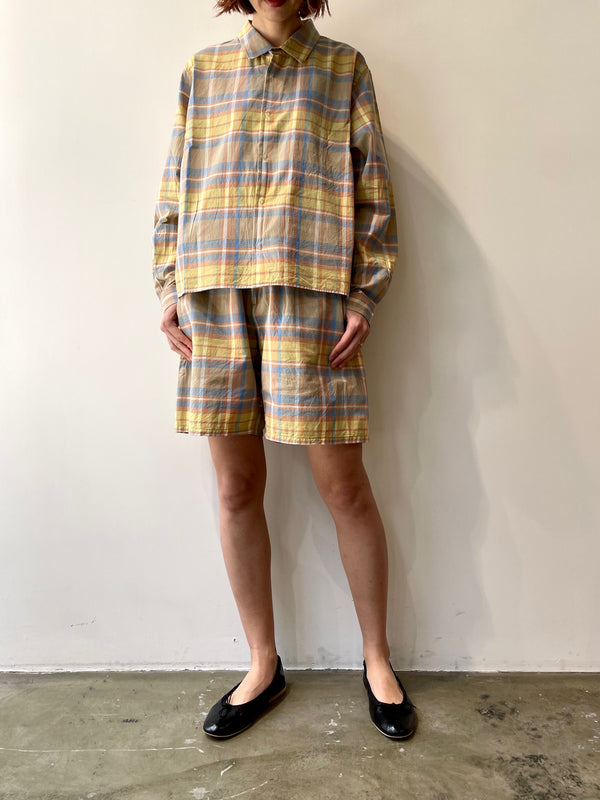 Madras Shirt Square
