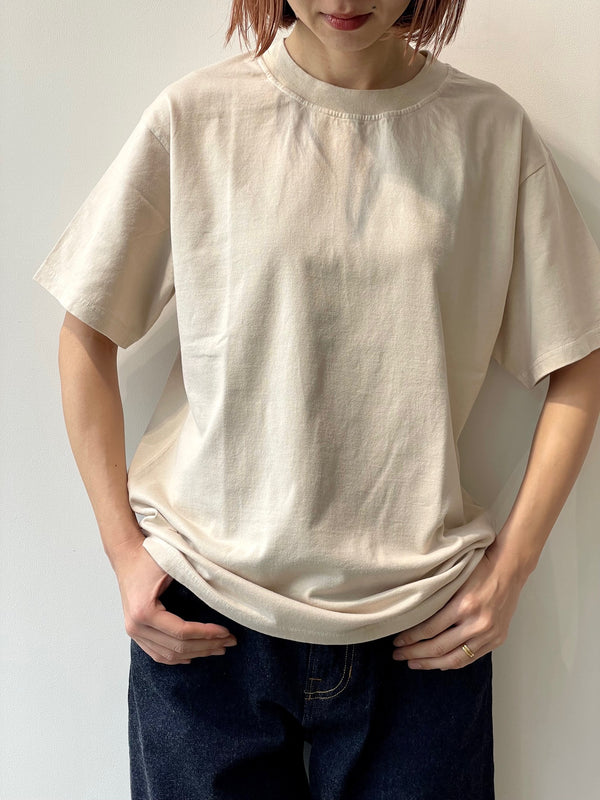 NEW BASIC GARMENT DYED T-SHIRT （SHORT SLEEVE）