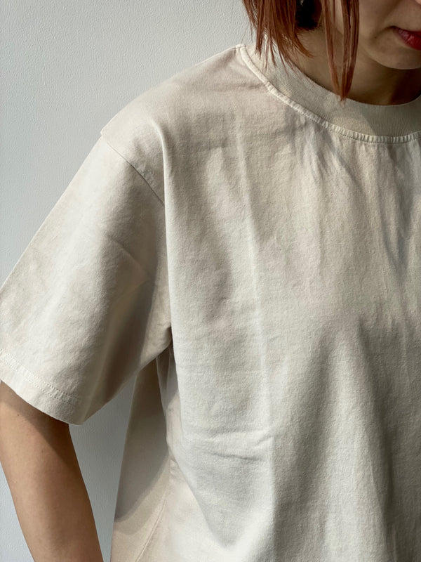 NEW BASIC GARMENT DYED T-SHIRT （SHORT SLEEVE）