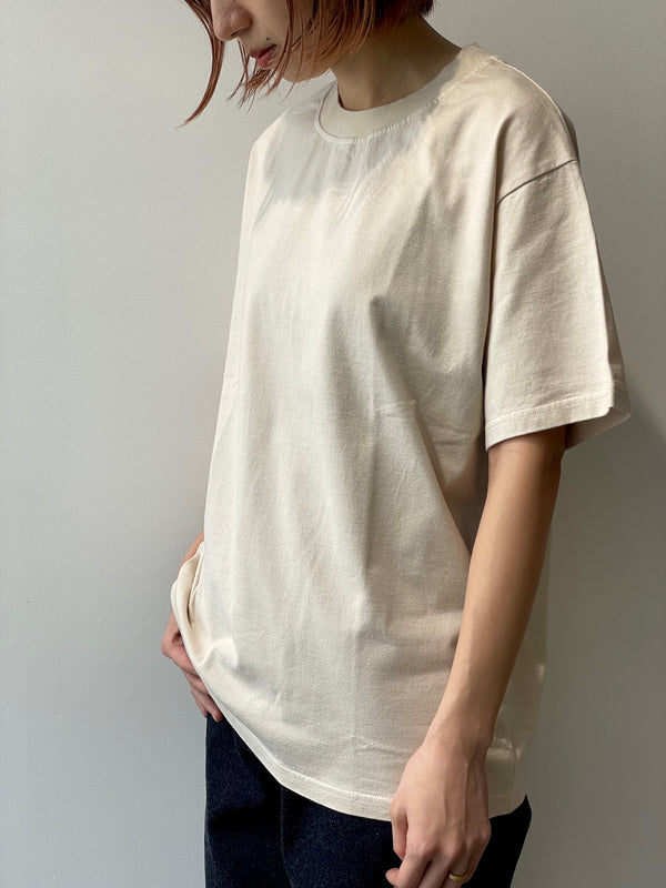 NEW BASIC GARMENT DYED T-SHIRT （SHORT SLEEVE）