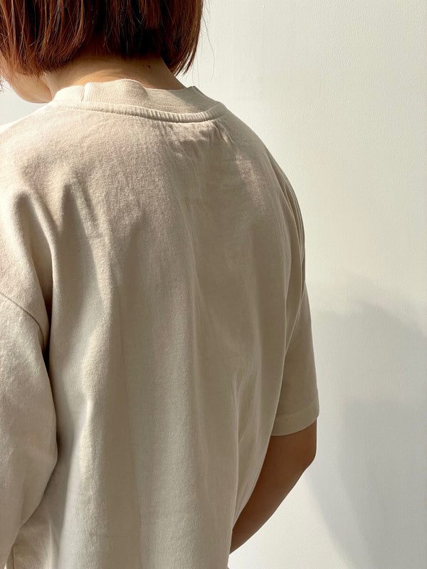 NEW BASIC GARMENT DYED T-SHIRT （SHORT SLEEVE）