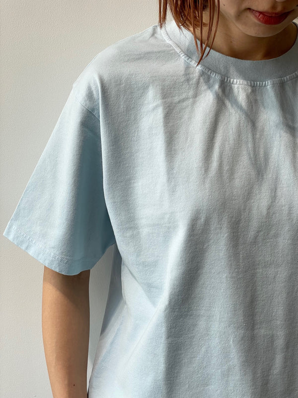 NEW BASIC GARMENT DYED T-SHIRT （SHORT SLEEVE）