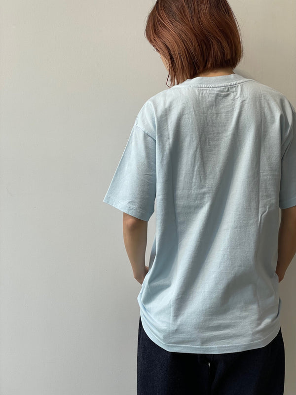 NEW BASIC GARMENT DYED T-SHIRT （SHORT SLEEVE）
