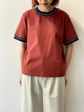 画像をギャラリービューアに読み込む, KNIT DETAIL RINGER T-SHIRT
