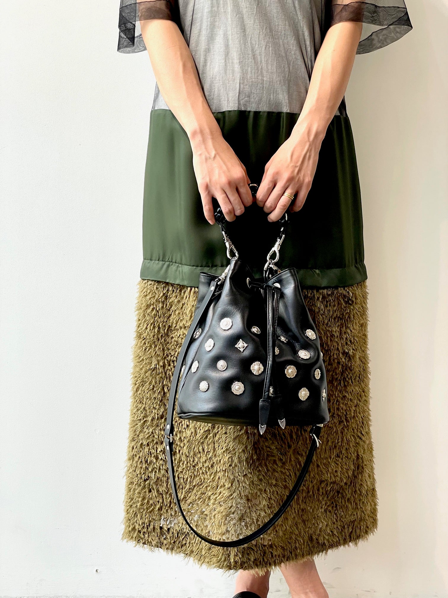 バッグ CONCHO DRAWSTRING SHOULDER BAG S'YTEの通販と買取。古着屋ANTON。