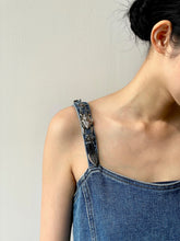 画像をギャラリービューアに読み込む, Denim bustier
