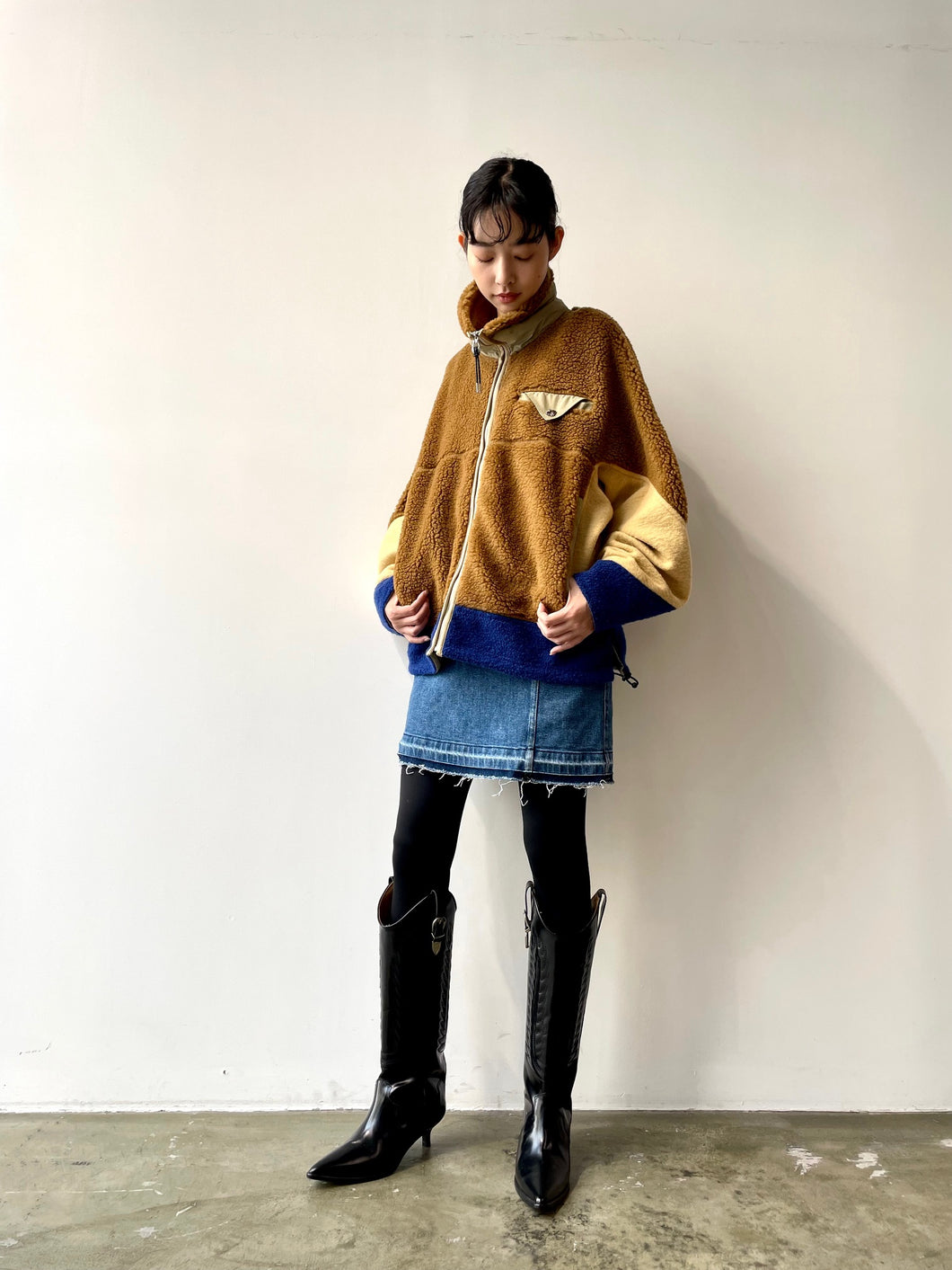 Wool jersey blouson （WOMENS）