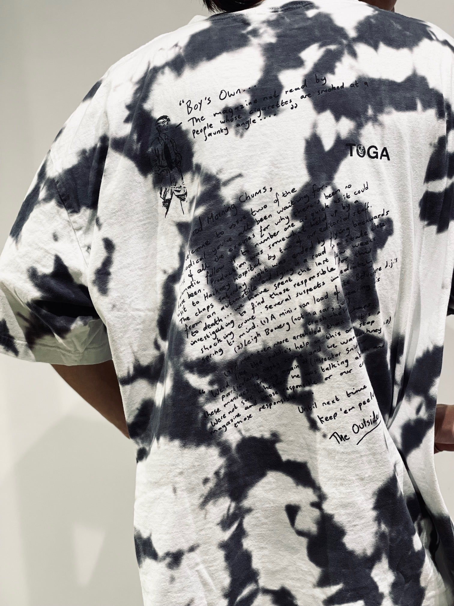 Tie dye print T-shirt BOY&GIRL BOYS OWN SP – FUKIONLINE