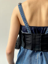 画像をギャラリービューアに読み込む, Fringe tulle bra top
