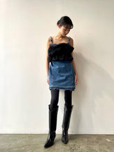 画像をギャラリービューアに読み込む, Denim bustier
