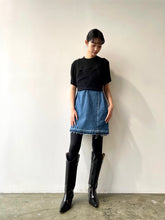 画像をギャラリービューアに読み込む, Denim bustier
