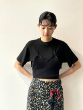 画像をギャラリービューアに読み込む, Rib jersey S/S
