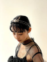 画像をギャラリービューアに読み込む, Learher braid headband
