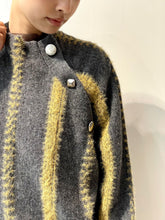 画像をギャラリービューアに読み込む, Stripe knit pullover
