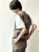画像をギャラリービューアに読み込む, Wool mohair vest
