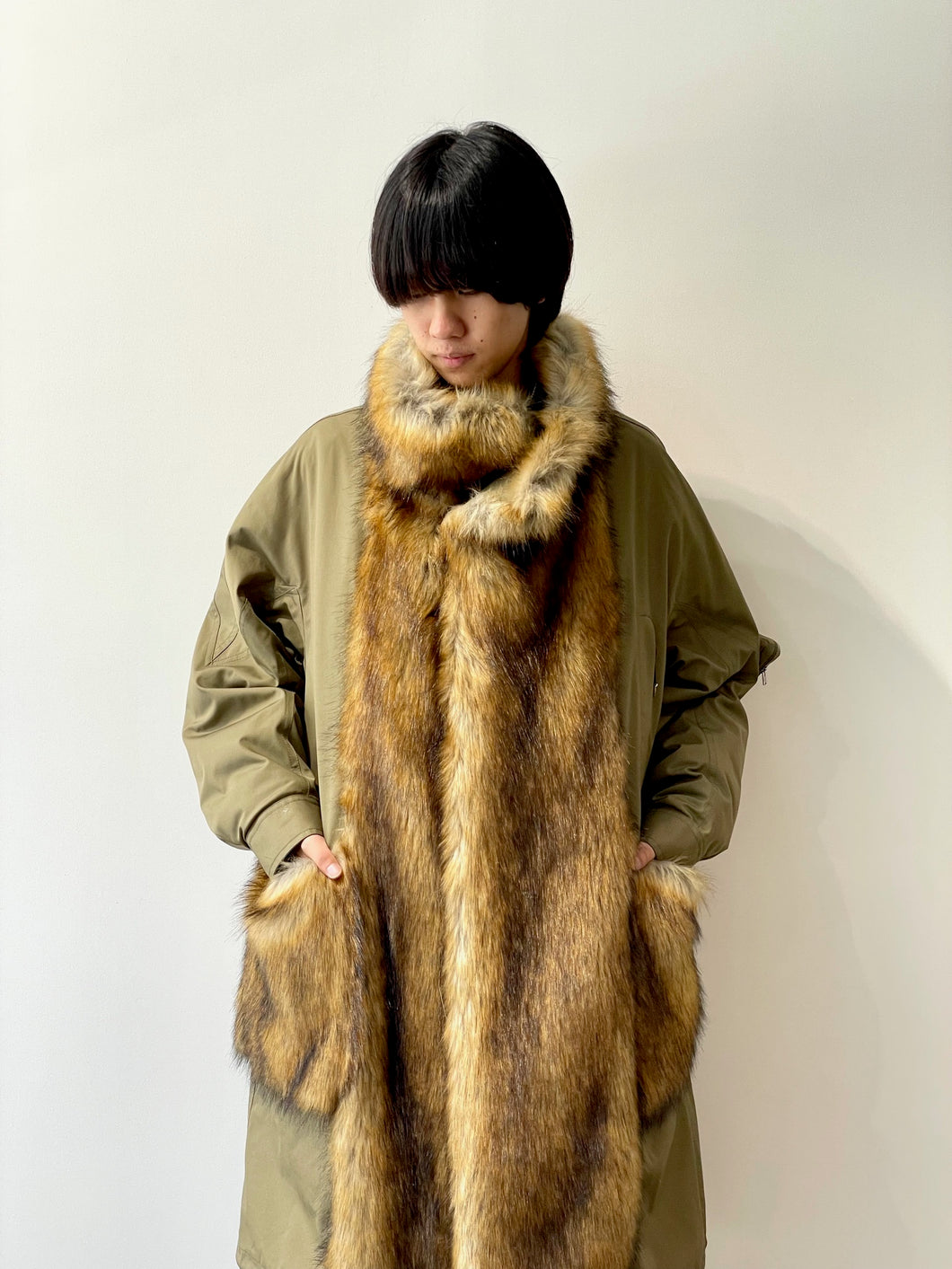 Weather cloth coat