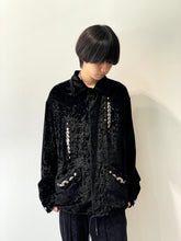 画像をギャラリービューアに読み込む, Crush velvet blouson
