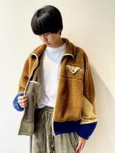 画像をギャラリービューアに読み込む, Wool jersey blouson
