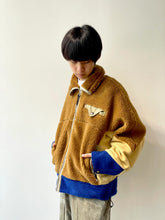 画像をギャラリービューアに読み込む, Wool jersey blouson
