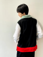 画像をギャラリービューアに読み込む, Wool jersey vest
