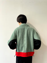 画像をギャラリービューアに読み込む, Wool jersey blouson
