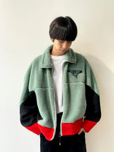 画像をギャラリービューアに読み込む, Wool jersey blouson
