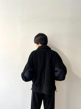 画像をギャラリービューアに読み込む, Wool jersey blouson
